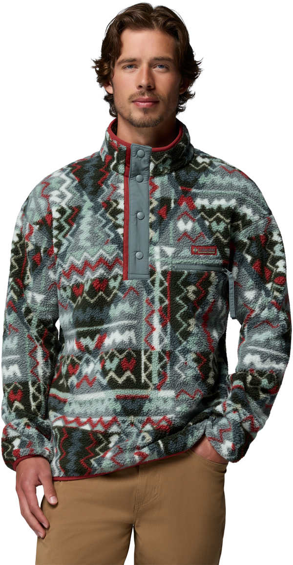 Artikelbild 1 des Artikels “HELVETIA II PRINTED Fleece 2027 sedona sage geomix L“