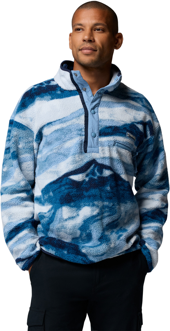 Product image 1 of the product “HELVETIA II PRINTED Fleece 2027 rainy day summits L”