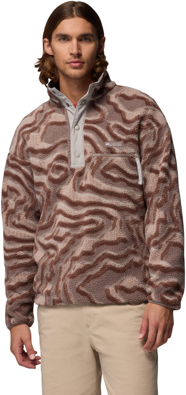 Artikelbild 1 des Artikels “HELVETIA II PRINTED Fleece 2027 iron/topoglitch L“