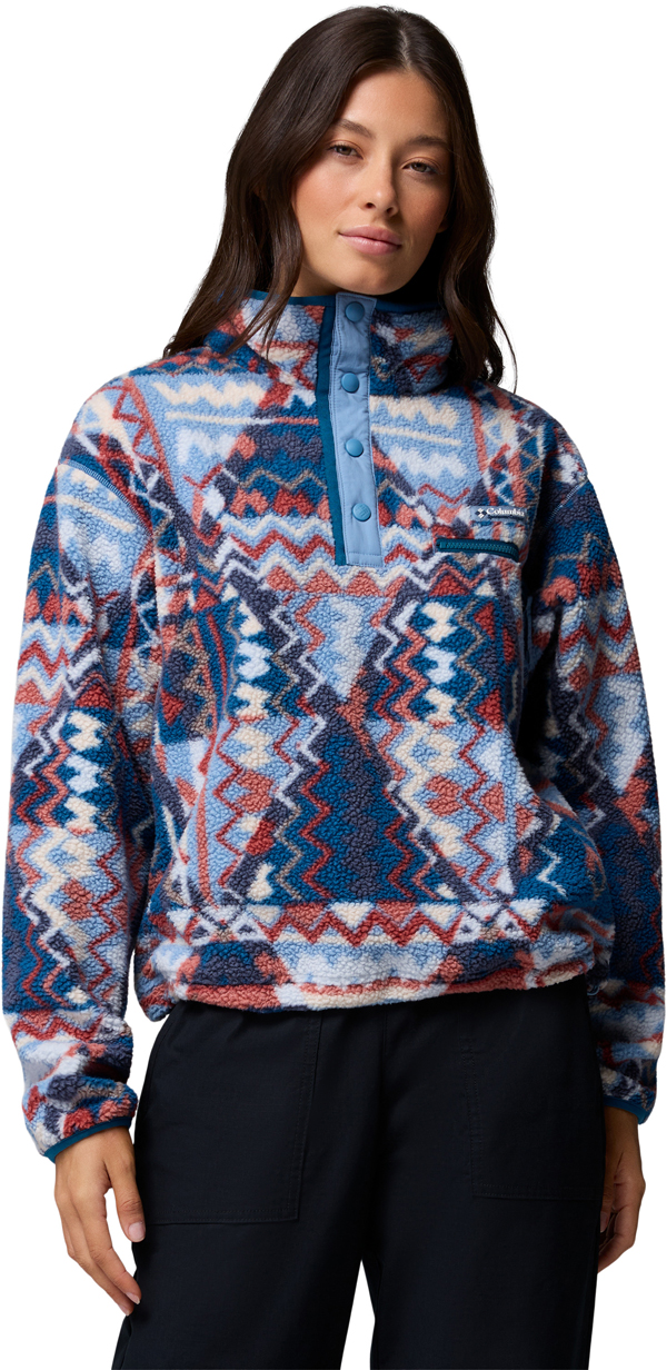 Artikelbild 1 des Artikels “HELVETIA II PRINTED CROPPED WOMEN Fleece 2027 rainy day/geomix M“