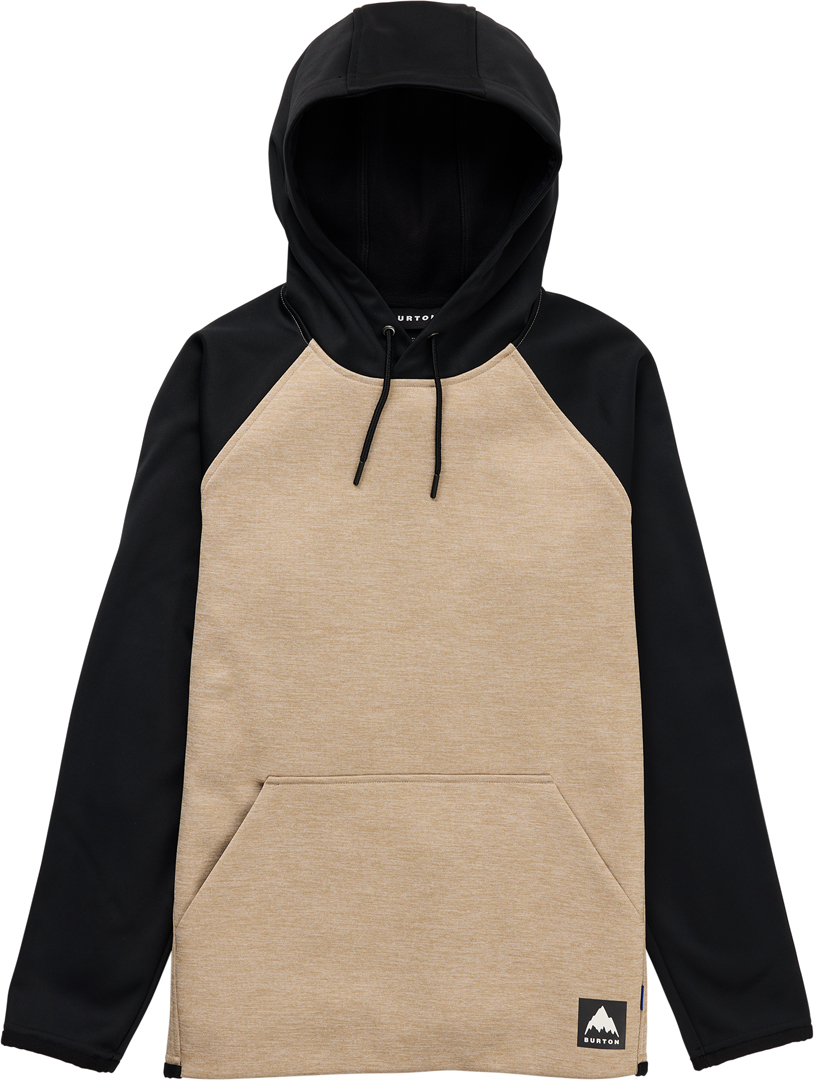 Product image 1 of the product “WOMEN CROWN WEATHERPROOF Hoodie 2026 summit taupe heather/true black S”