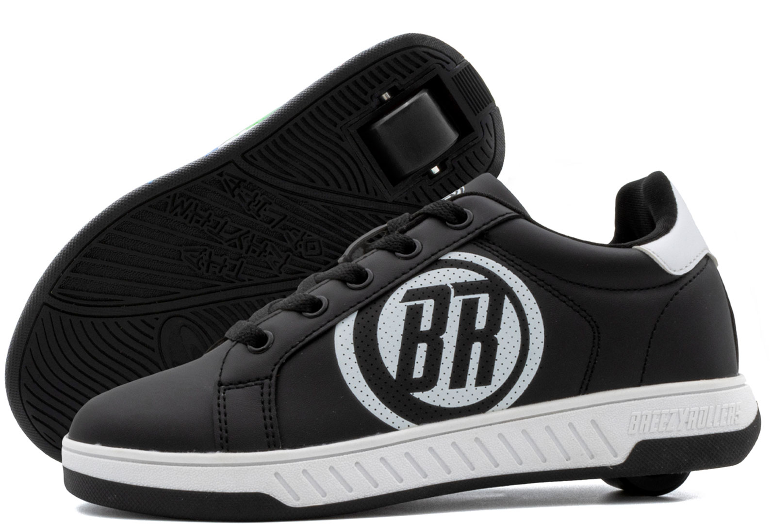 Product image 1 of the product “2241840 Shoe with wheels black/white 34”