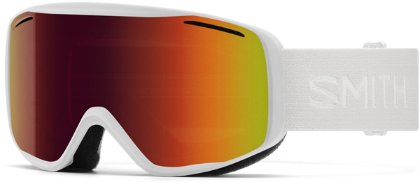 Product image 1 of the product “RALLY Goggle 2027 white/red sol-x mirror ”