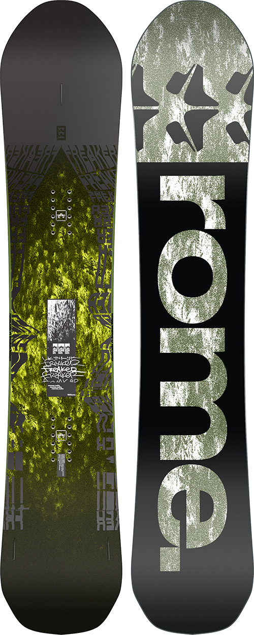 ROME Snowboard All Mountain FREAKER WIDE Snowboard 2024 Snow Board Winter