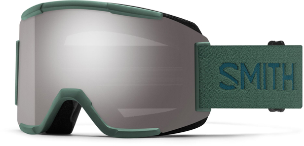 Product image 1 of the product “SQUAD Goggle 2024 alpine green/chromapop sun platinum mirror ”