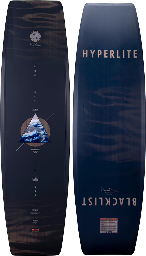 HYPERLITE Wakeboard Wake Board BLACKLIST Wakeboard 2024 Wakeskate sci nautico