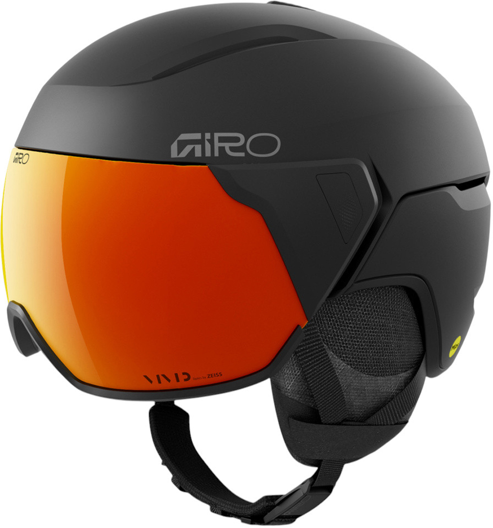 Artikelbild 1 des Artikels “ORBIT SPHERICAL Helm 2027 matte black/vivid ember “