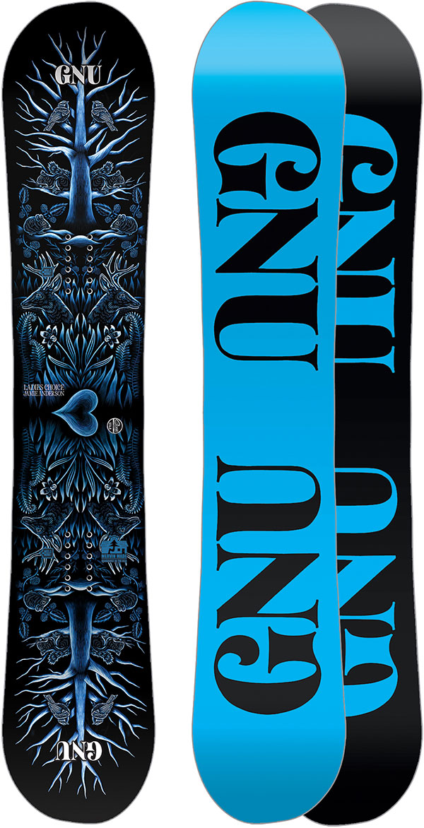 GNU Snowboard All Mountain LADIES CHOICE Snowboard 2025 Snow Board Winter