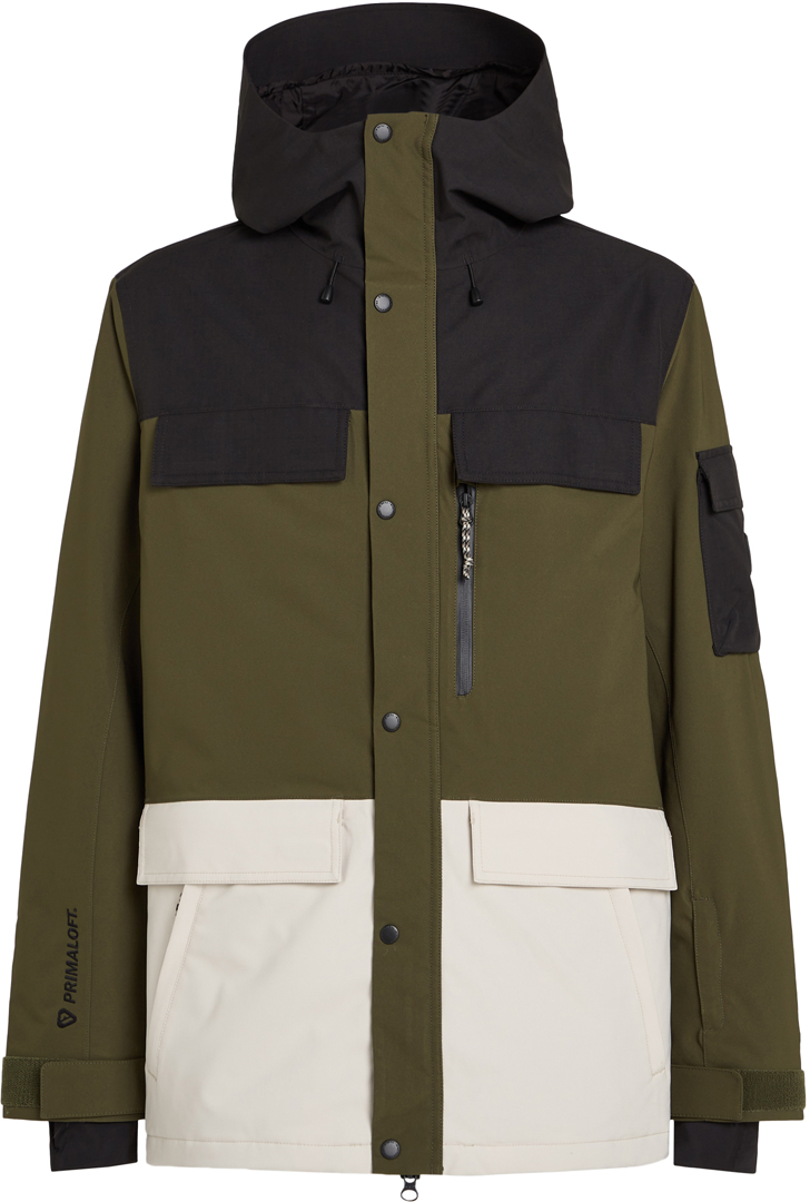 Product image 1 of the product “UTILITY PRO HYBRID Jacket 2025 forest night colour block M”
