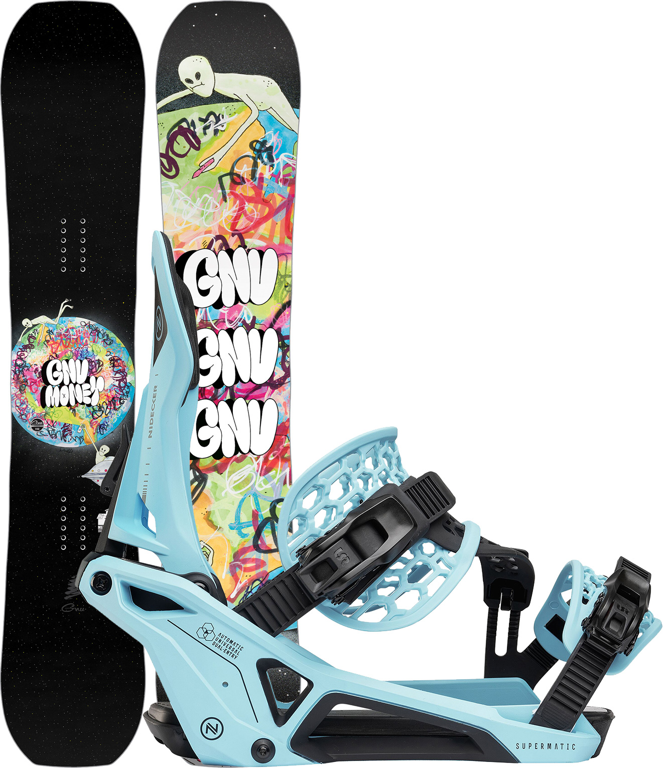Artikelbild 1 des Artikels “MONEY L 2026 inkl. NIDECKER SUPERMATIC escape cyan 156 | XL“