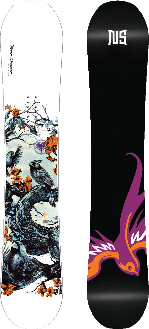 Product image 1 of the product “WOMEN INFINITY WIDE Snowboard 2026 ”