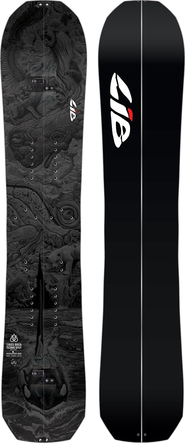 Artikelbild 1 des Artikels “ORCA TECHNO SPLIT Splitboard 2027 159“
