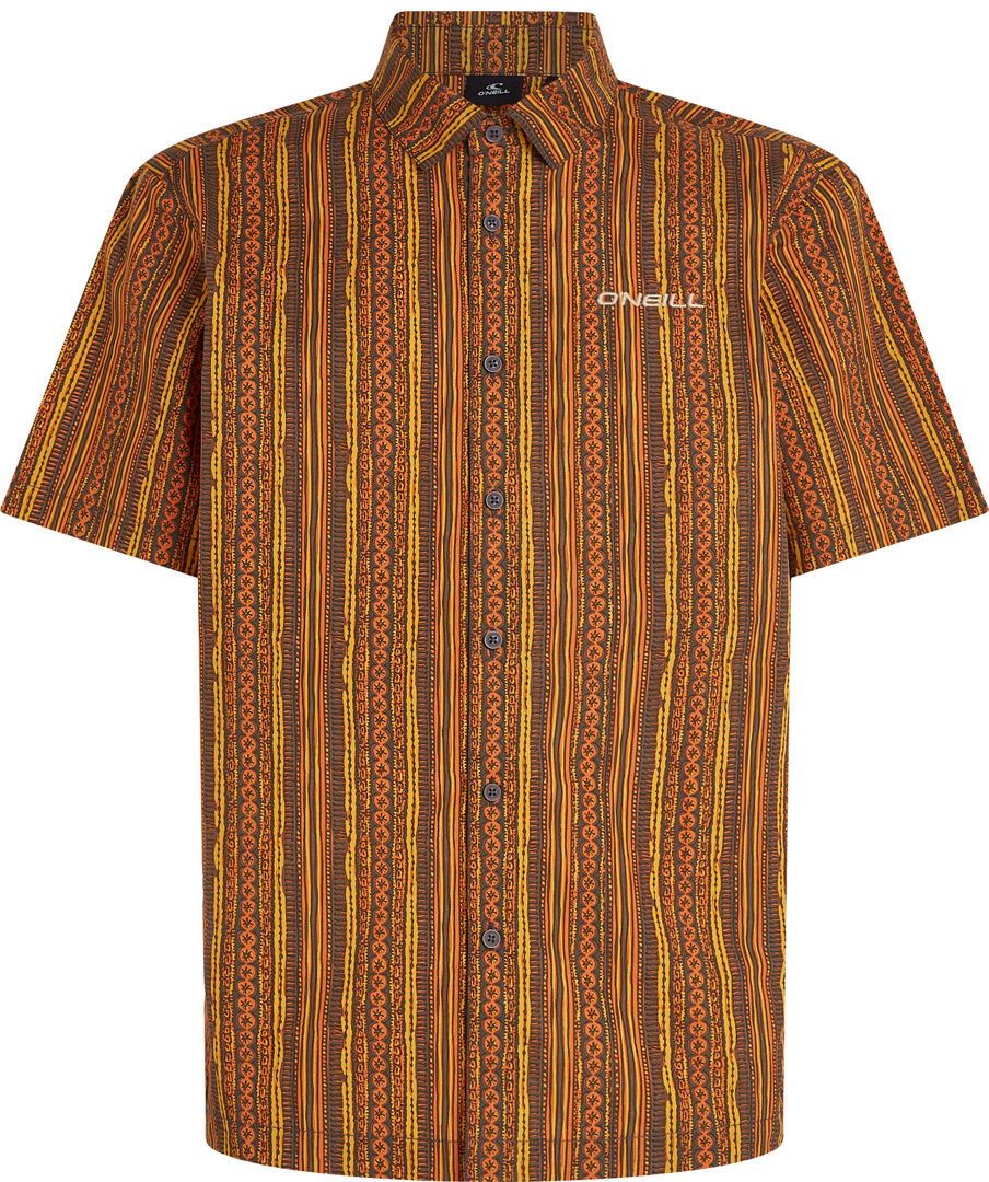 Artikelbild 1 des Artikels “PRINT Hemd 2025 orange pressed lines “