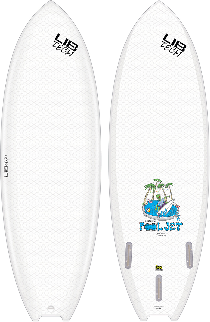 Artikelbild 1 des Artikels “POOL JET Surfboard 2026 4,10“