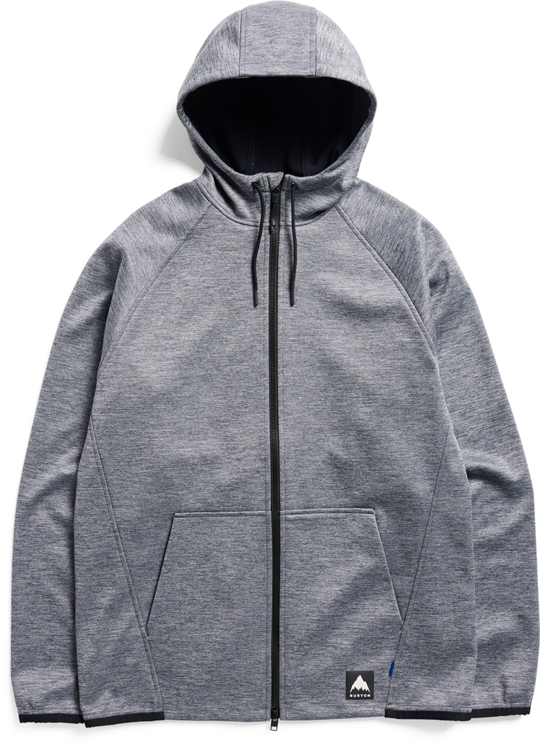 Artikelbild 1 des Artikels “CROWN WEATHERPROOF Zip Hoodie 2027 true black heather L“