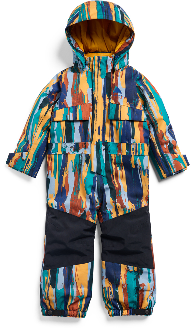 Product image 1 of the product “TODDLER ONE PIECE Overall 2027 paint stripe 18M”