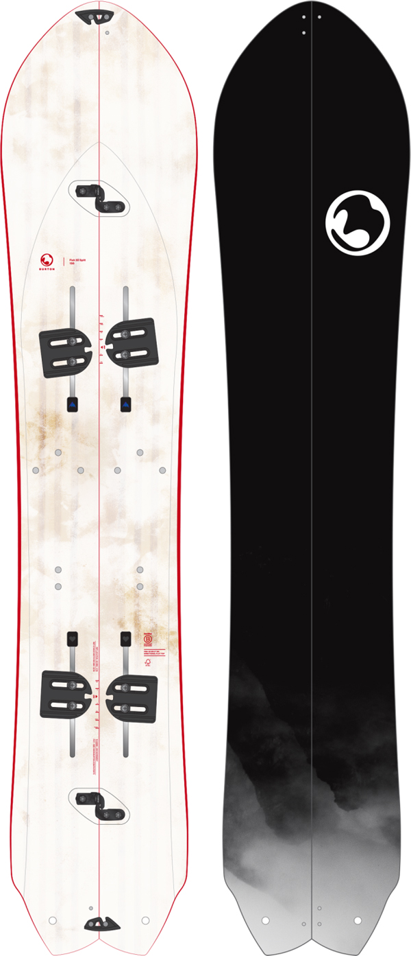Artikelbild 1 des Artikels “3D FISH Splitboard 2027 black/white 156“