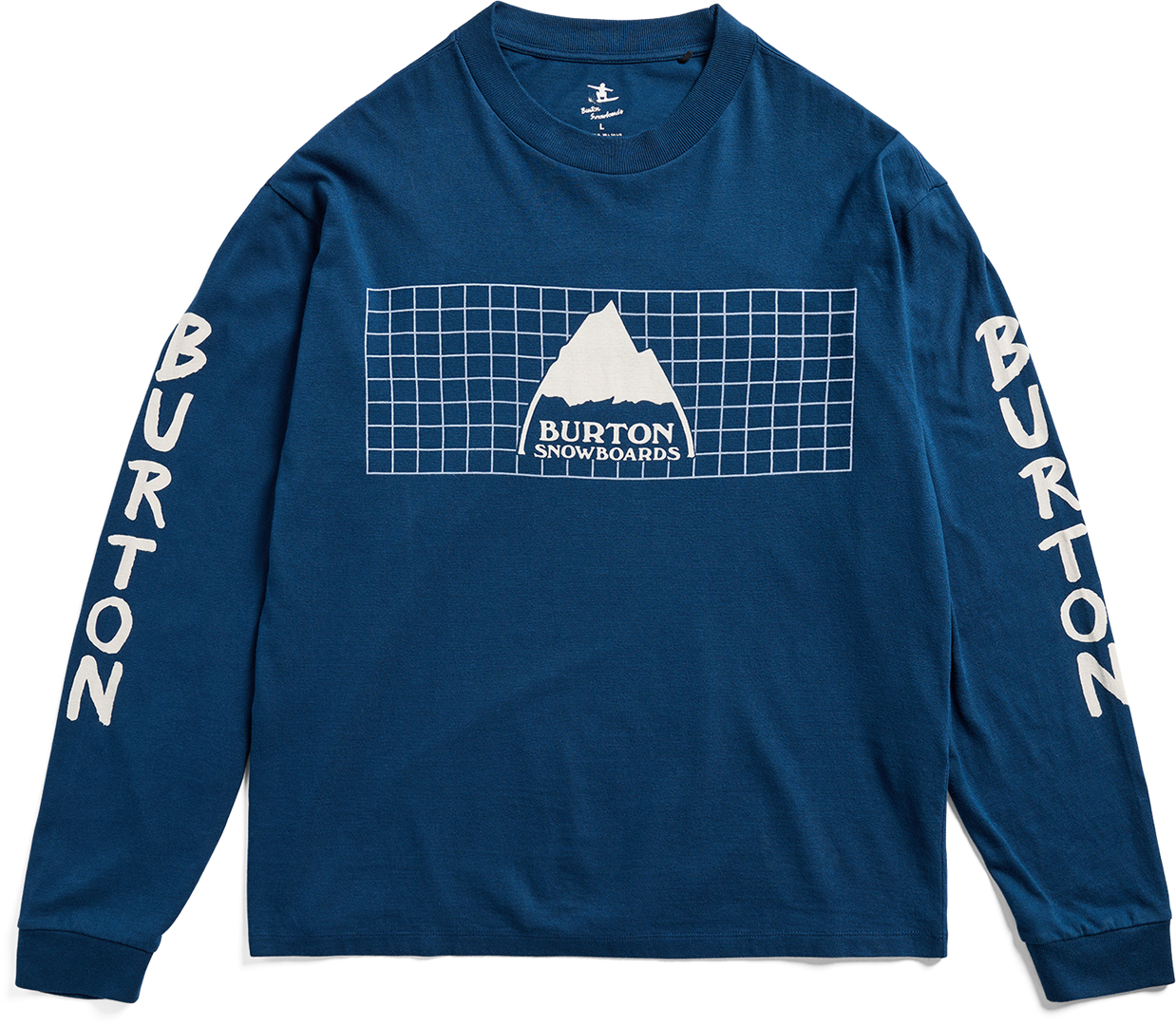 Product image 1 of the product “50/50 80'S SQUARED Longsleeve 2027 selvedge blue XS”