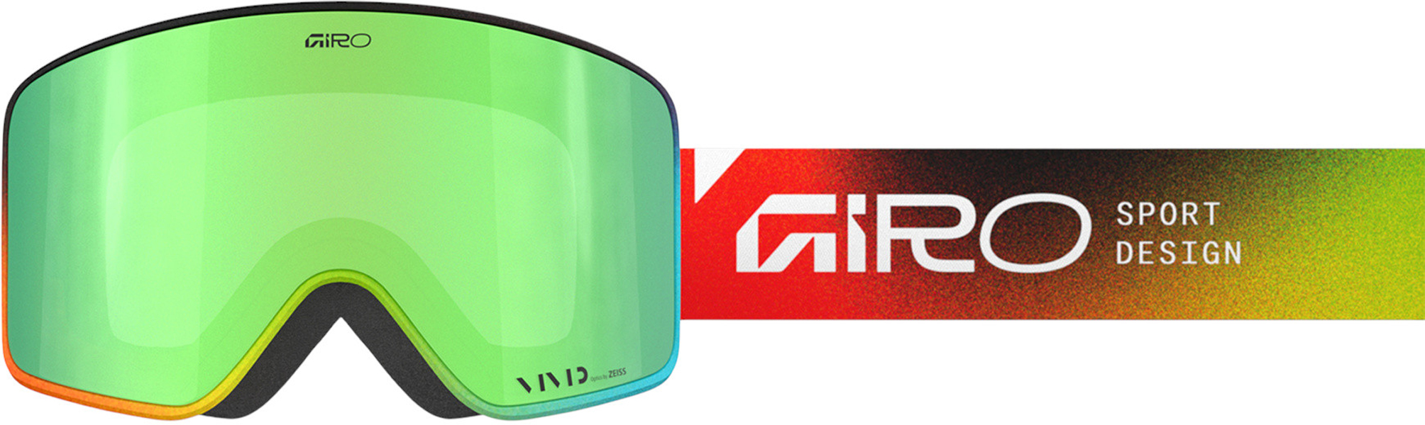 Product image 1 of the product “METHOD II Goggle 2027 faded multi/vivid emerald/vivid infrared ”
