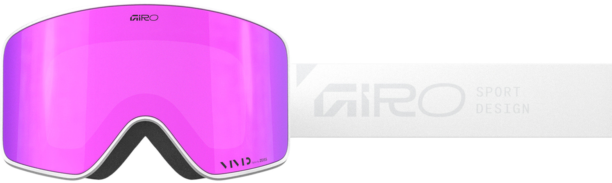 Product image 1 of the product “METHOD II Goggle 2027 stacked white/vivid pink/vivid infrared ”