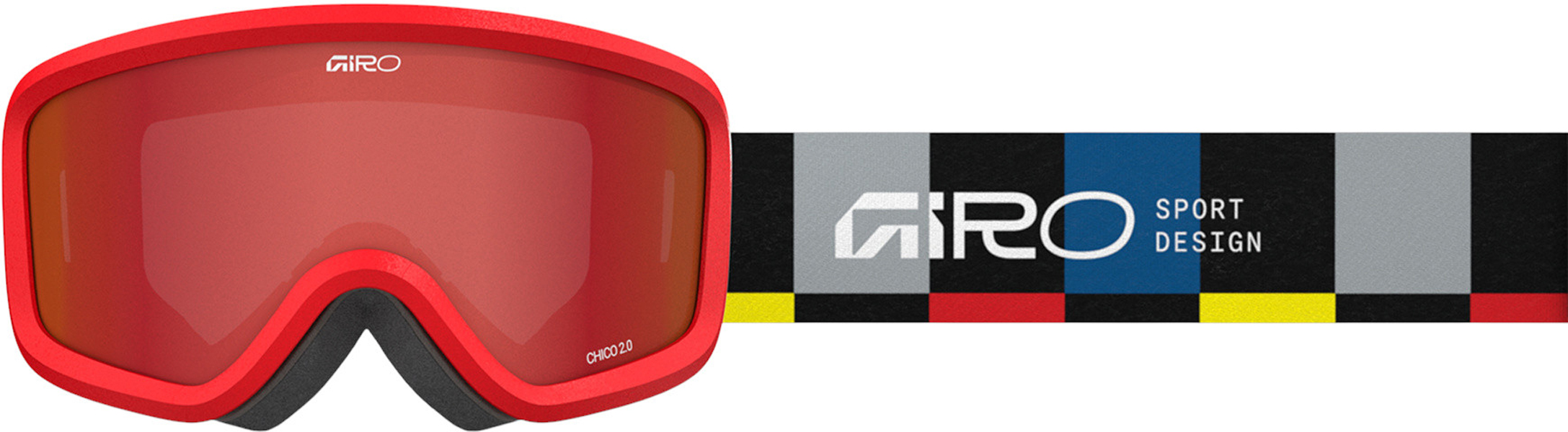 Product image 1 of the product “CHICO 2.0 Goggle 2026 blocks black/amber scarlet ”
