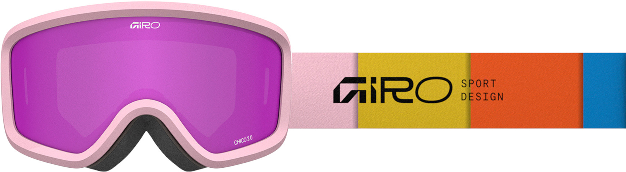 Product image 1 of the product “CHICO 2.0 Goggle 2026 blocks pink/amber pink ”