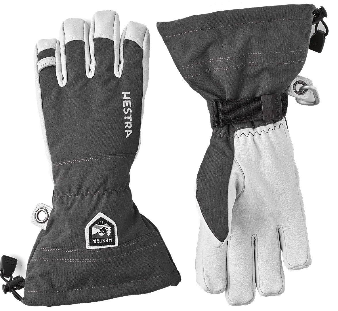 Artikelbild 1 des Artikels “ARMY LEATHER HELI SKI Handschuh 2026 grey “