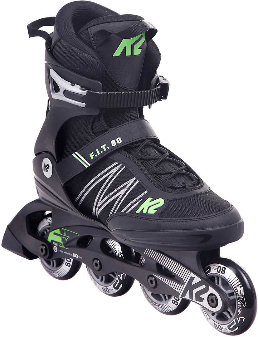 Artikelbild 1 des Artikels “F.I.T. 80 Inline Skate black/green 45“