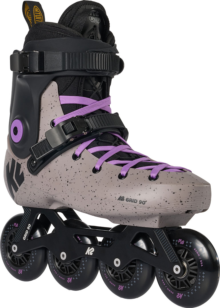 Product image 1 of the product “GRID 90 Inline Skate 2026 grey/purple 43,5”