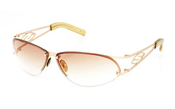 Product image 1 of the product “CAPTAIN Sunglasses satin gold/brown gradient ”