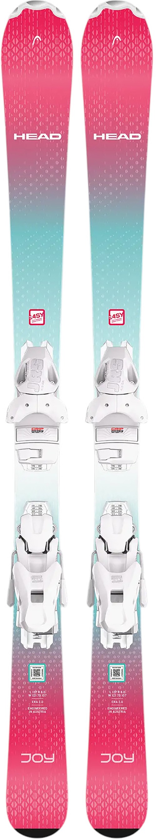 Product image 1 of the product “JOY EASY Ski 2027 incl. JRS 7.5 GW CA BR 78 solid white/white 137”