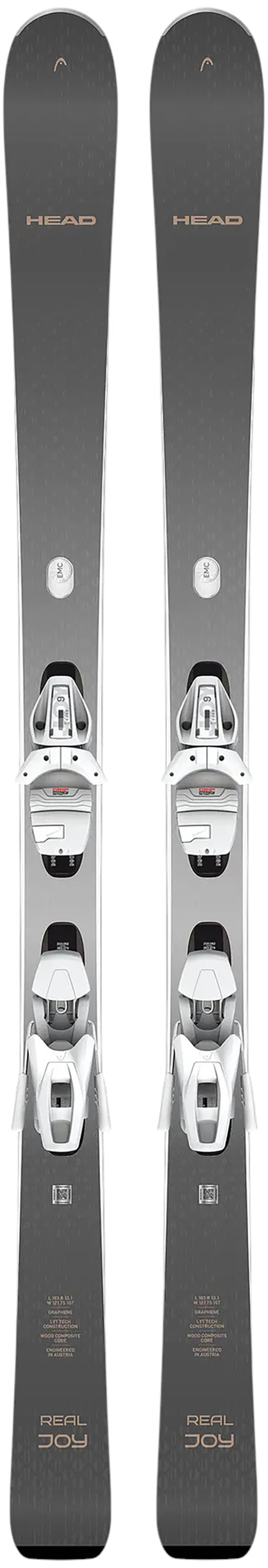 Product image 1 of the product “E.REAL JOY Ski 2027 incl. JOY 9 GW SLR BRAKE 78 grey 158”