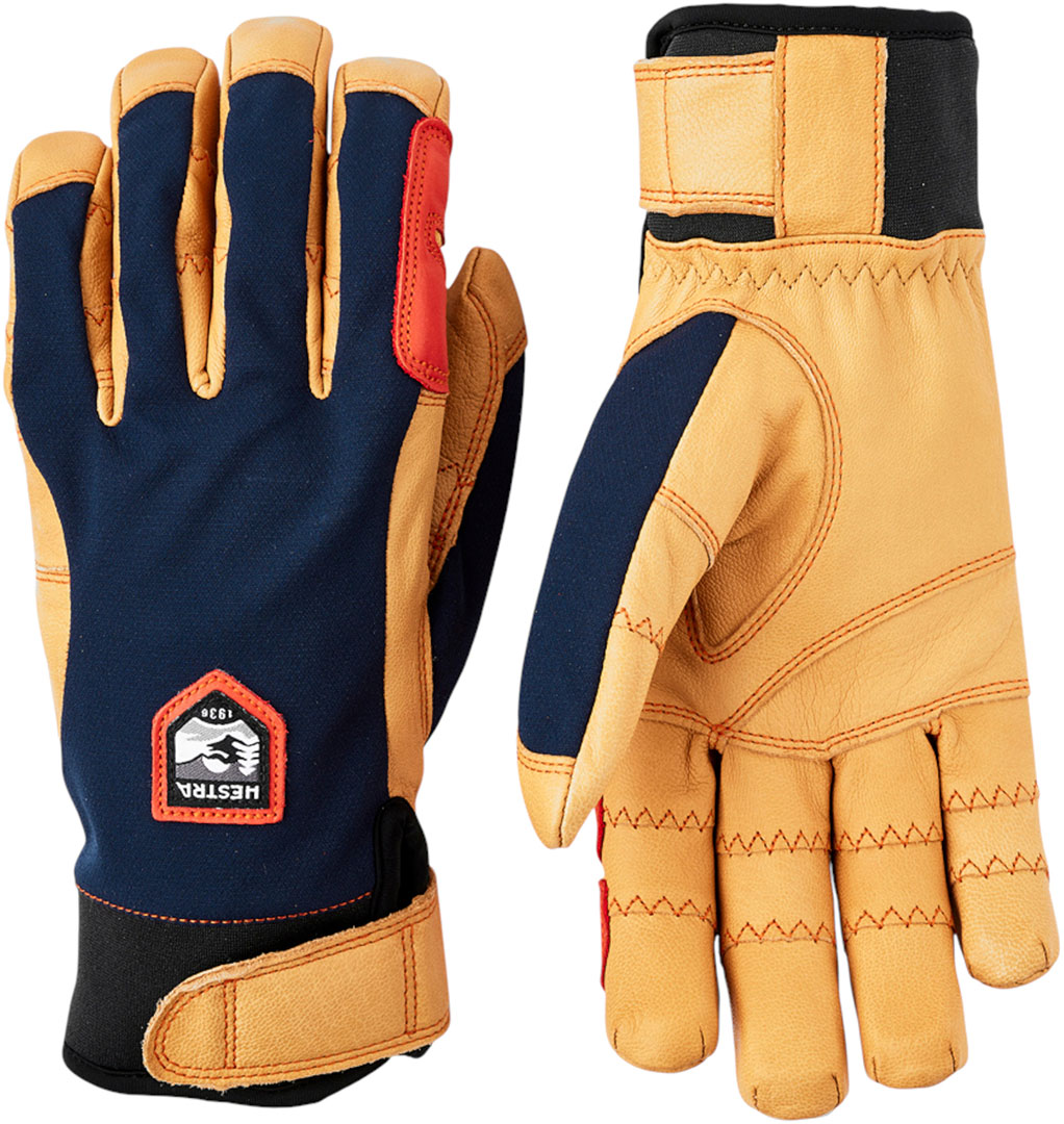 Product image 1 of the product “ERGO GRIP ACTIVE Glove 2027 navy/natural brown 8”