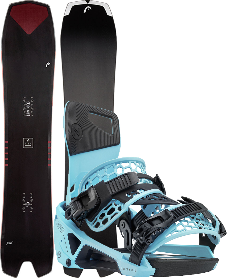 Product image 1 of the product “EBI LYT 143 2025 incl. NIDECKER SUPERMATIC escape cyan M”