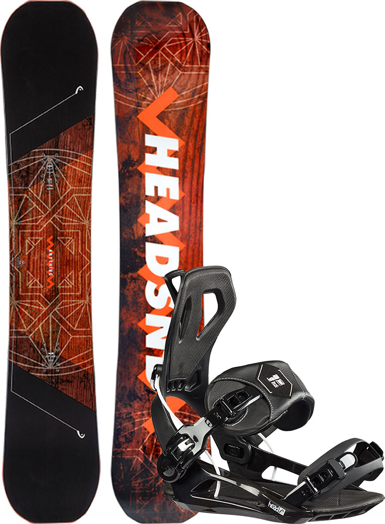 HEAD Snowboard Set Snowboardset ANYTHING LYT 164 2024 inkl. RX TWO black