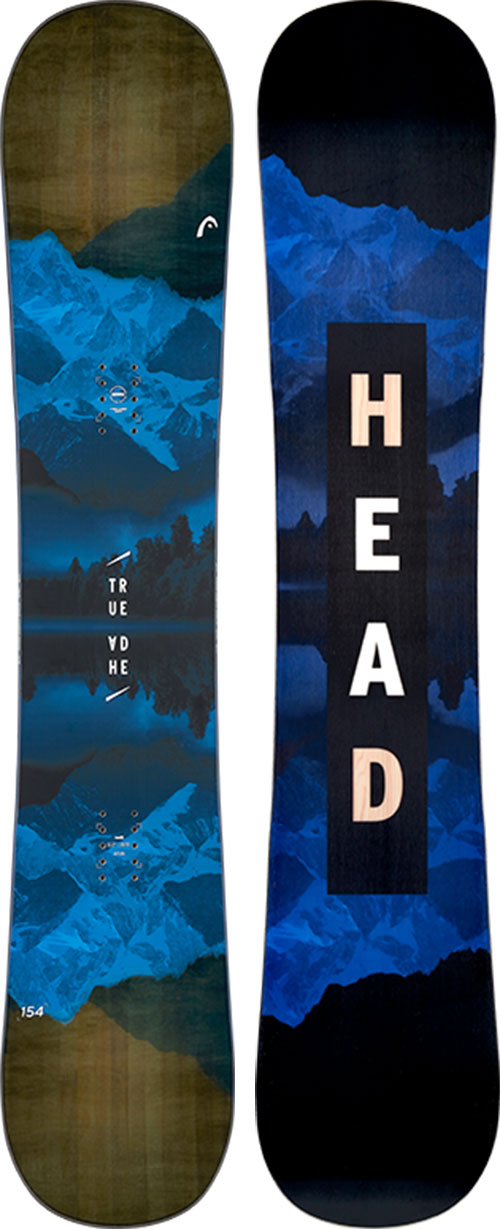 HEAD Snowboard All Mountain TRUE 2.0 BLUE WIDE Snowboard 2024 Snow Board Winter