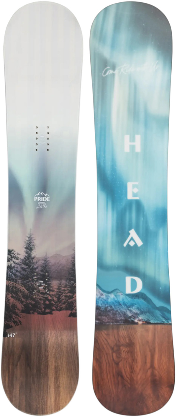 Product image 1 of the product “PRIDE 2.0 AURORA Snowboard 2026 138”