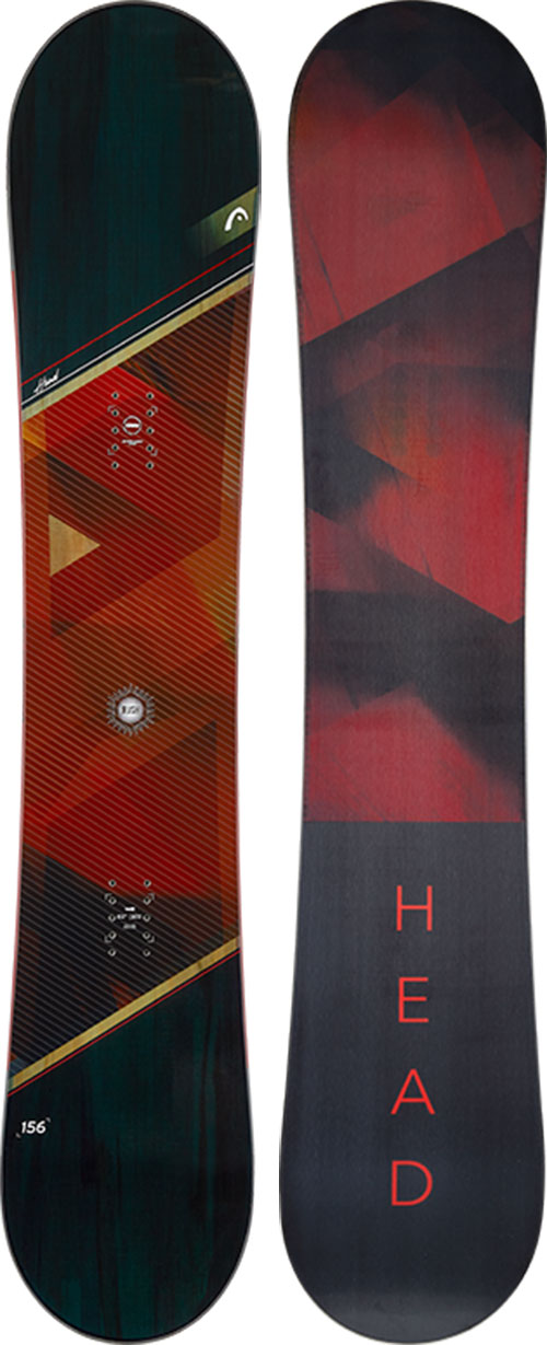 HEAD Snowboard All Mountain RUSH RED WIDE Snowboard 2024 Snow Board Winter