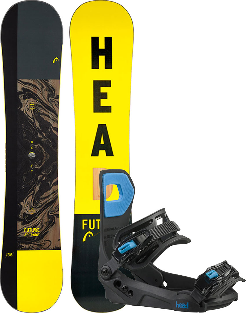 HEAD Snowboard Set Snowboardset DEFY YOUTH 123 2025 inkl. LYTRIDE JR black