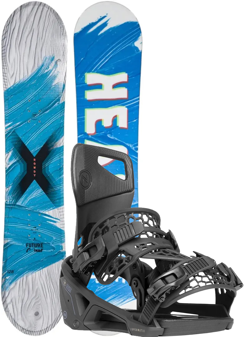 Product image 1 of the product “ROWDY FLEX 128 2026 incl. NIDECKER SUPERMATIC black S”