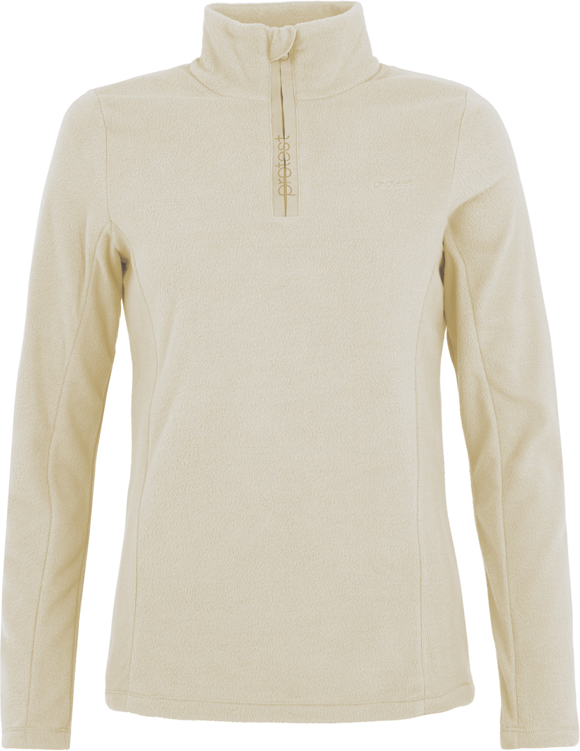 Product image 1 of the product “MUTEZ 1/4 ZIP Fleece 2025 bamboobeige ”
