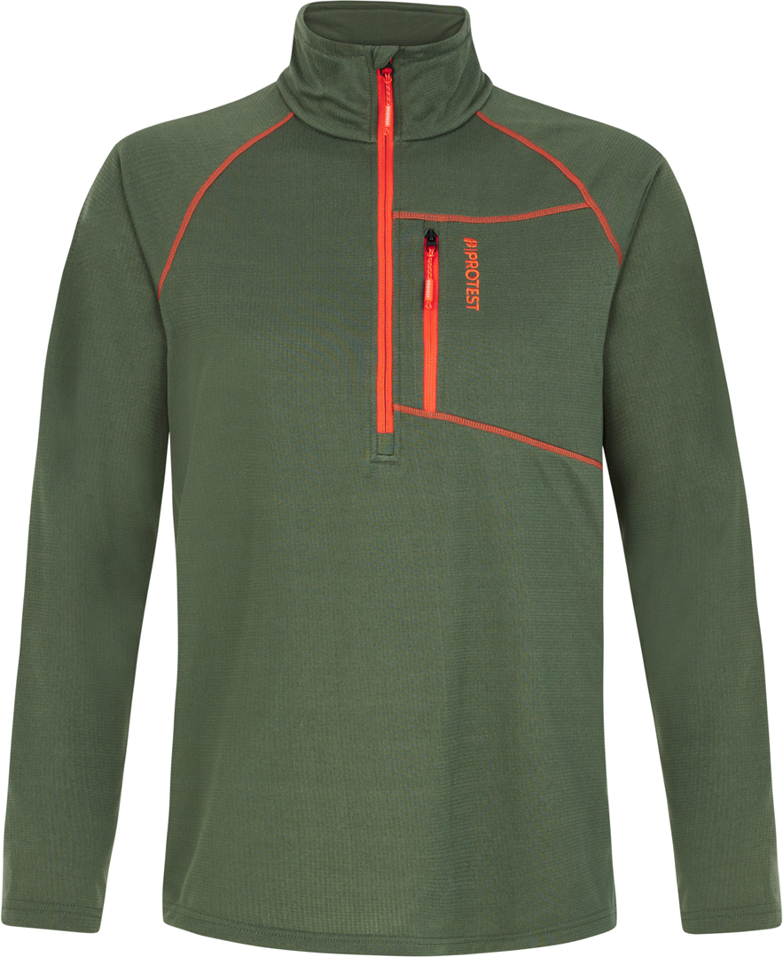 Product image 1 of the product “PRTKODY 1/4 ZIP Fleece 2025 thyme ”