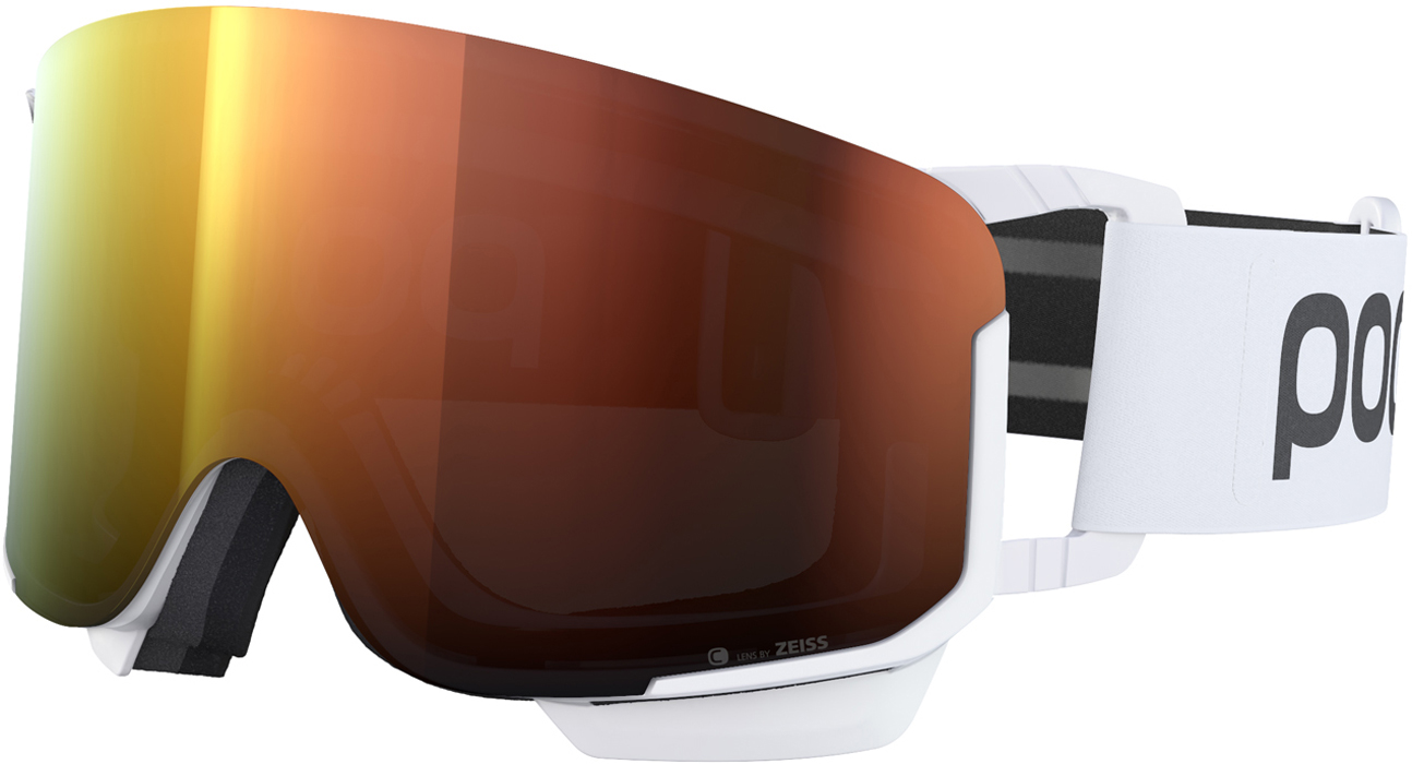 Product image 1 of the product “NEXAL MID Goggle 2026 hydrogen white/partly sunny orange ”