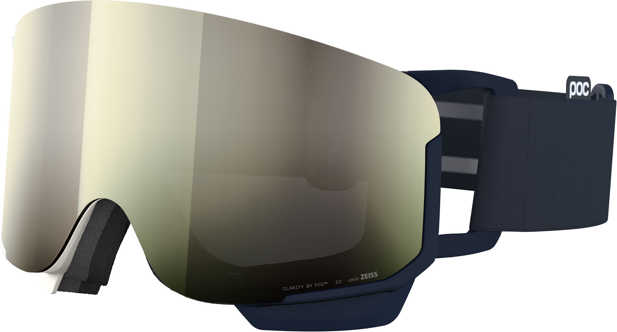Product image 1 of the product “NEXAL MID Goggle 2026 blue/white/partly sunny ivory ”