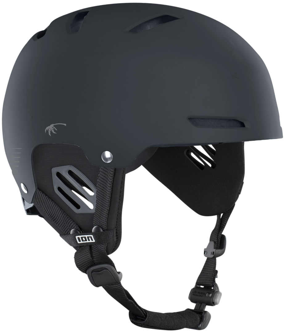 ION Wakeboard Helm SLASH AMP Helm 2024 black Wassersport Kite Kanu Kajak