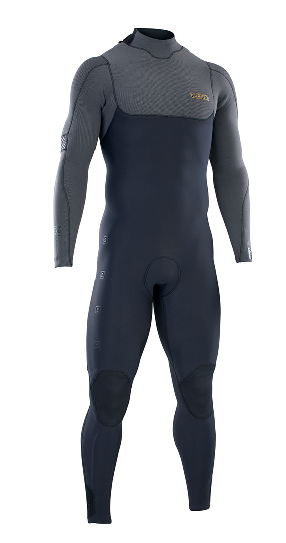 ION Neopren Surfanzug Neoprenanzug SEEK AMP 65 BACK ZIP Full Suit 2024 black