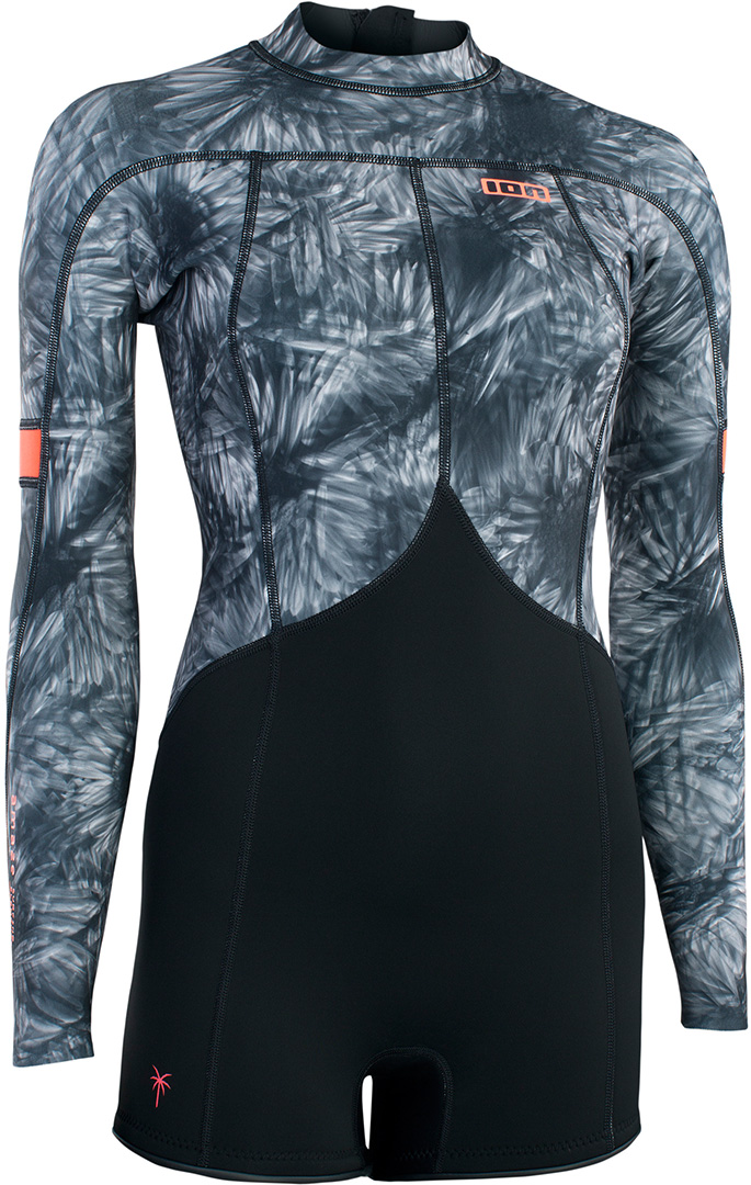 Artikelbild 1 des Artikels “AMAZE 2.0 LS BACK ZIP Shorty 2024 black flowers S“