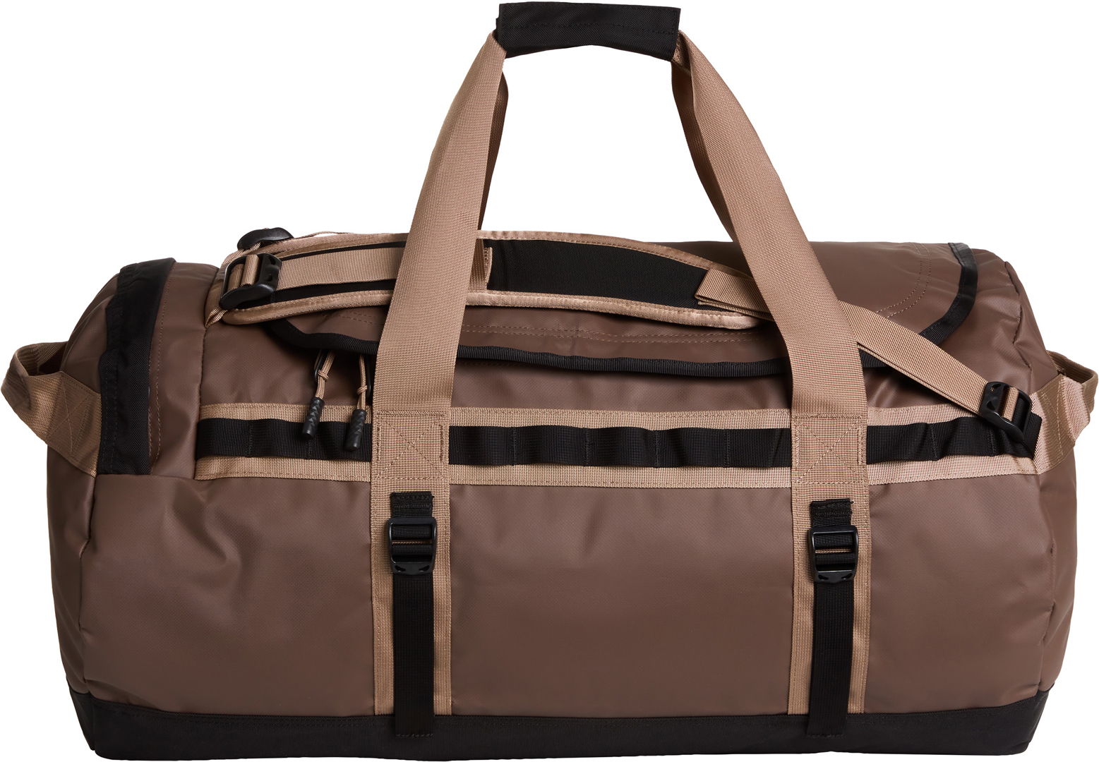 Product image 1 of the product “BASE CAMP M Bag 2027 smokey brown/tnf black/garnet ”