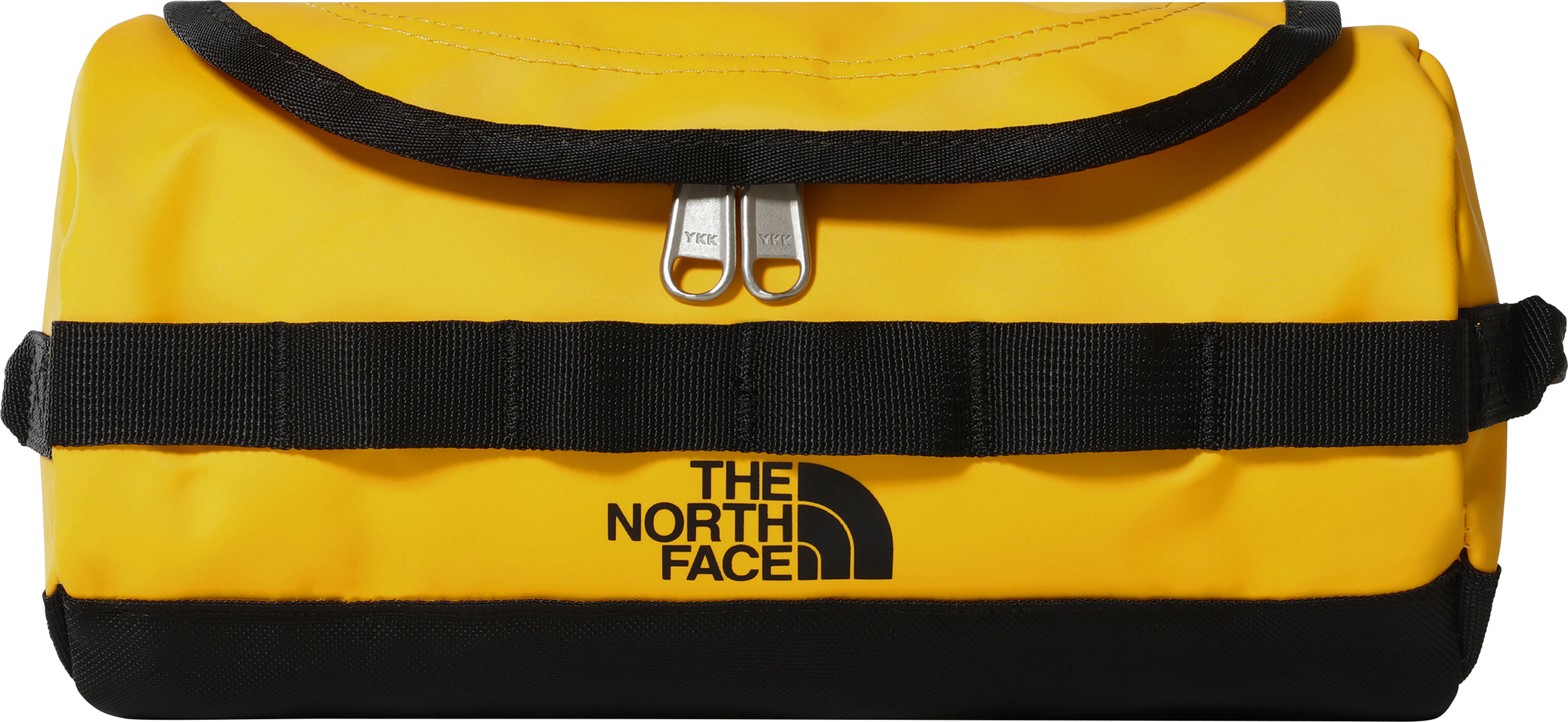 Product image 1 of the product “BC TRAVEL CANISTER S Toiletry Bag 2027 summit gold-tnf black ”