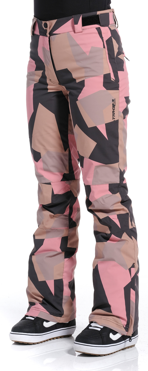 REHALL Snowboard Skihose Schneehose EVA-R Hose 2024 camo rose Snowboard Winter